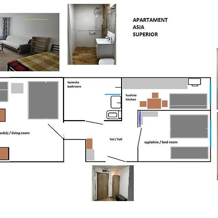 Apartamenty Asia Krakkó Kültér fotó